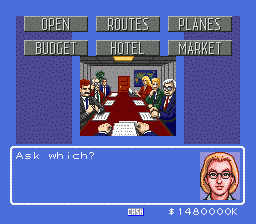 Aerobiz screenshot 5 for Sega Genesis