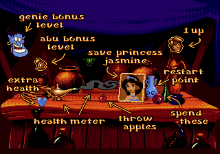 Aladdin screenshot 4 for Sega Genesis