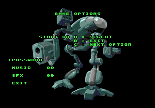 Battletech screenshot 4 for Sega Genesis