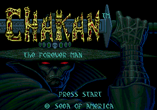 Chakan screenshot 4 for Sega Genesis