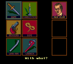 Clue screenshot 4 for Sega Genesis