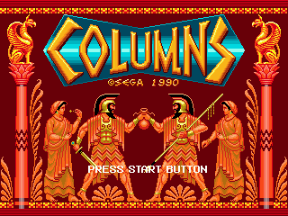 Columns screenshot 3 for Sega Genesis