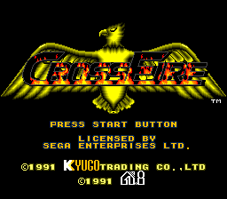 Crossfire screenshot 4 for Sega Genesis
