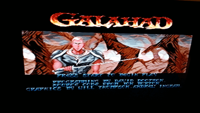 Galahad screenshot 2 for Sega Genesis