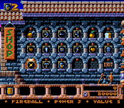 Gods screenshot 3 for Sega Mega Drive