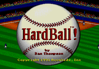 Hardball screenshot 3 for Sega Genesis