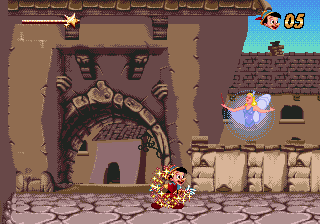 Pinocchio screenshot 5 for Sega Mega Drive