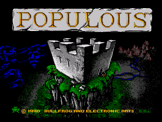 Populous screenshot 3 for Sega Mega Drive