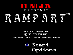 Rampart screenshot 5 for Sega Mega Drive