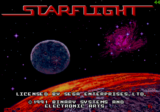 Starflight screenshot 4 for Sega Mega Drive