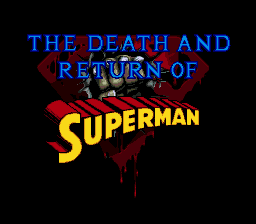 Superman screenshot 4 for Sega Genesis