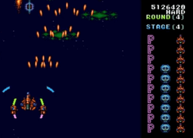 Tatsujin screenshot 4 for Sega Mega Drive