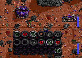 Technoclash screenshot 3 for Sega Mega Drive