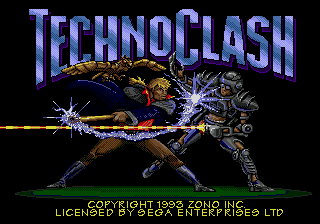 Technoclash screenshot 4 for Sega Mega Drive