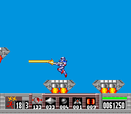 Turrican screenshot 4 for Sega Mega Drive