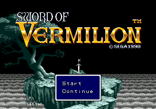 Vermilion screenshot 4 for Sega Mega Drive