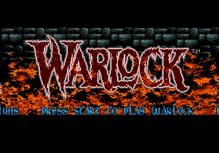 Warlock screenshot 3 for Sega Mega Drive