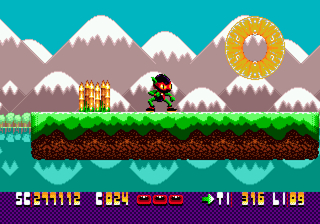 Zool screenshot 3 for Sega Mega Drive