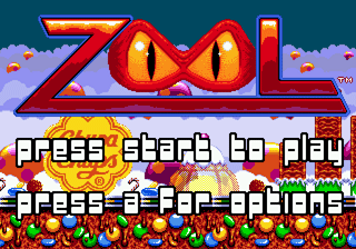 Zool screenshot 2 for Sega Mega Drive