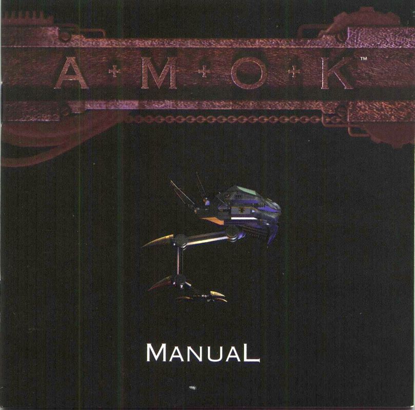 Amok box art for Sega Saturn