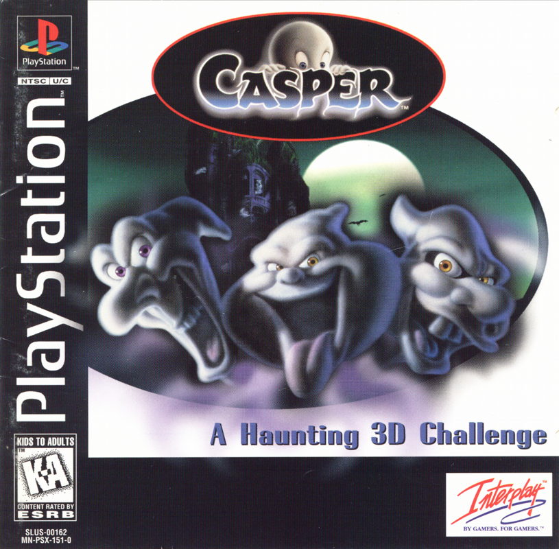 Casper box art for Sega Saturn