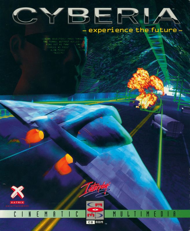 Cyberia box art for Sega Saturn