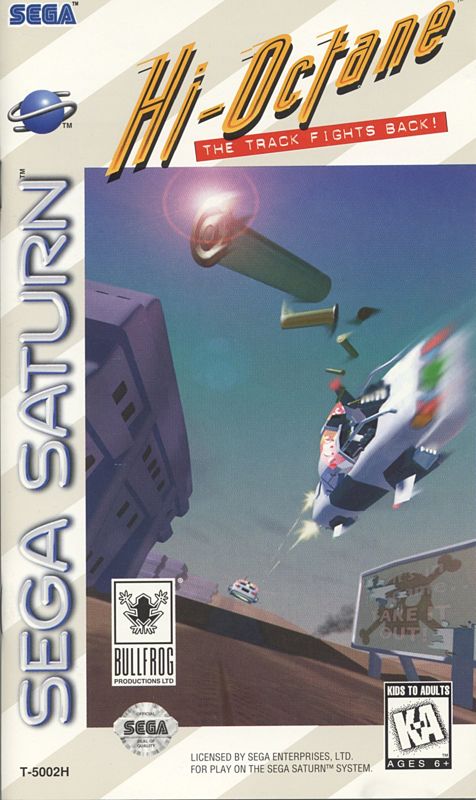 Hi Octane box art for Sega Saturn