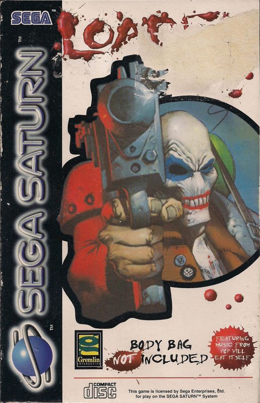 Loaded box art for Sega Saturn