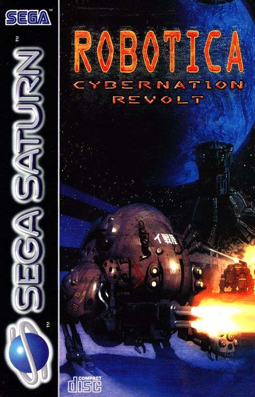 Robotica box art for Sega Saturn