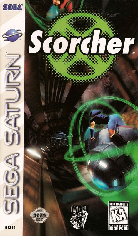 Scorcher box art for Sega Saturn