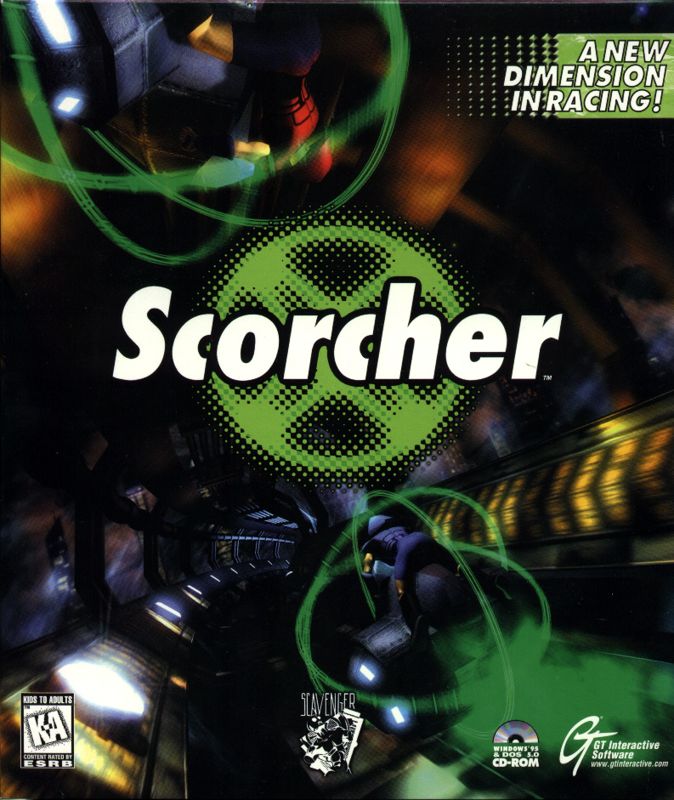 Scorcher box art for Sega Saturn