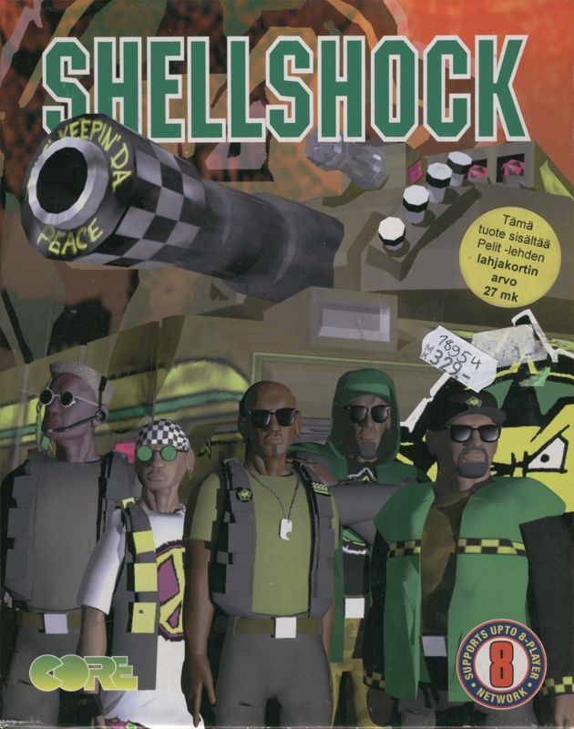 Shellshock box art for Sega Saturn