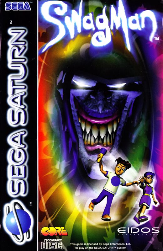 Swagman box art for Sega Saturn