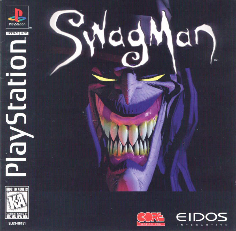 Swagman box art for Sega Saturn