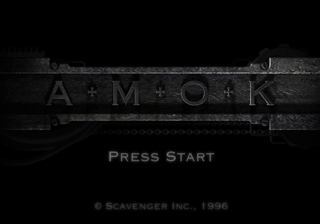 Amok screenshot 3 for Sega Saturn