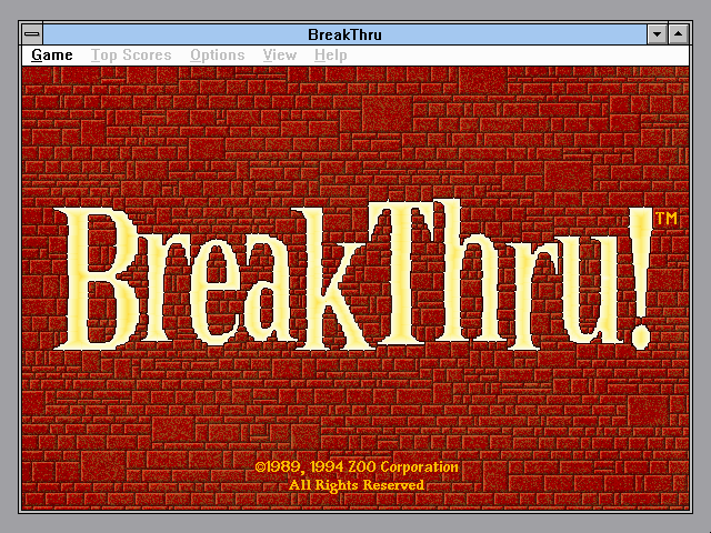 BreakThru screenshot 5 for Sega Saturn