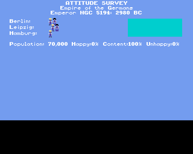 Civilization screenshot 2 for Sega Saturn