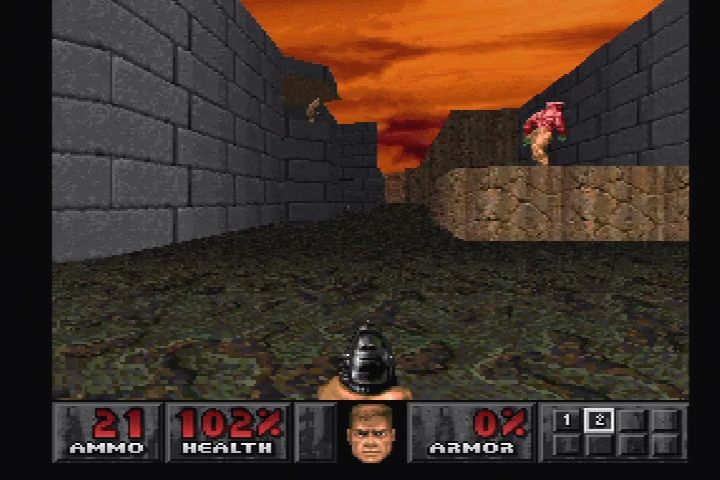 Doom screenshot 3 for Sega Saturn