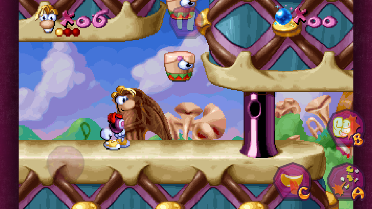 Rayman screenshot 5 for Sega Saturn