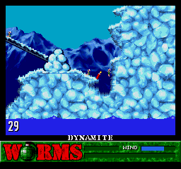 Worms screenshot 5 for Sega Saturn