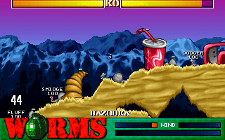 Worms screenshot 3 for Sega Saturn