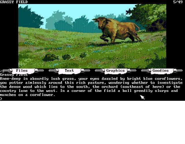 Jinxter screenshot 7 for ZX Spectrum