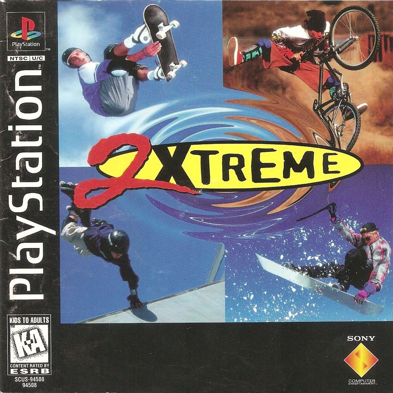 2Xtreme box art for Playstation