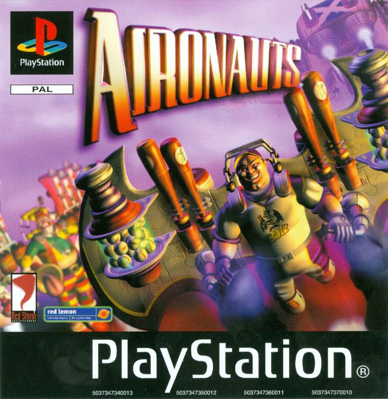 Aironauts box art for Playstation