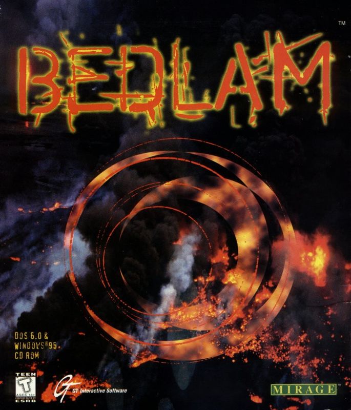 Bedlam box art for Playstation