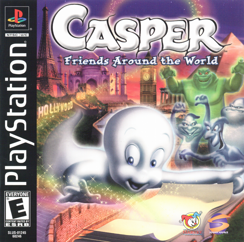 Casper box art for Playstation