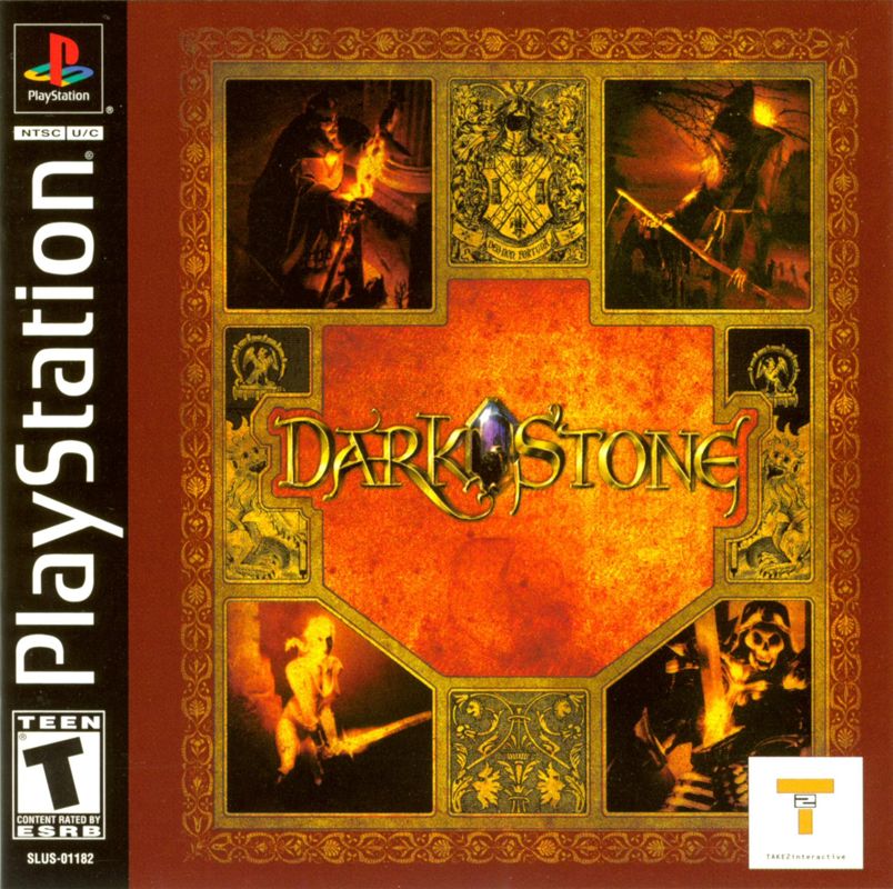 Darkstone box art for Playstation