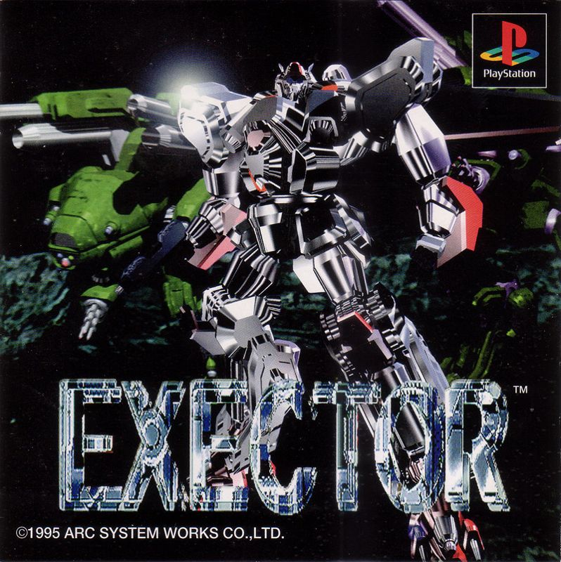 Exector box art for Playstation