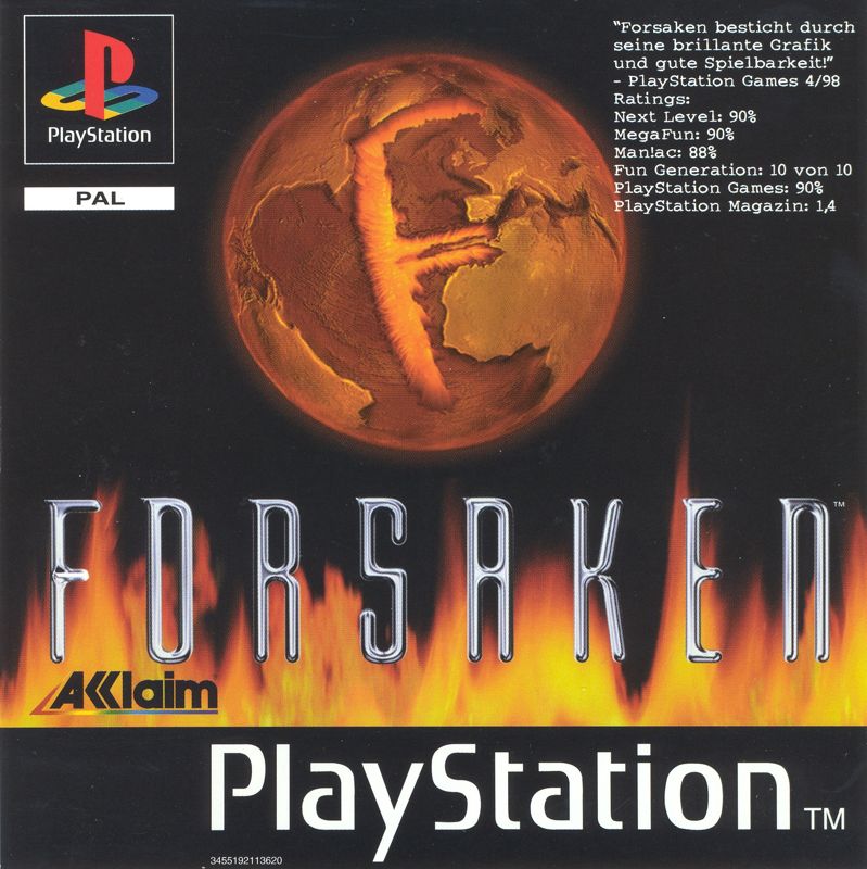 Forsaken box art for Playstation