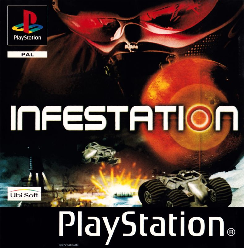 Infestation box art for Playstation